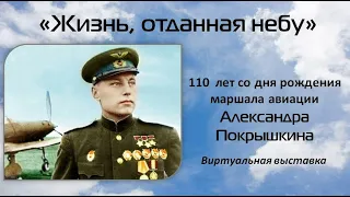 «Жизнь, отданная небу» Виртуальная выставка к 110 -летию А.И. Покрышкина