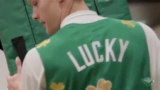 Babson Basketball vs. Lasell: Halftime Performance by Boston Celtics Mascot Lucky.