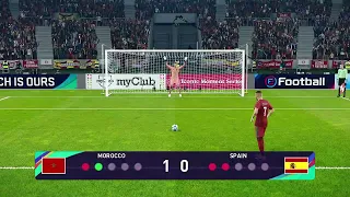 PES 21 PC - Morocco vs Spain - Penalty Shootout - Atsrown Gaming | PES Gameplay