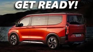 The ALL-NEW 2023 Ford Tourneo Custom - FIRST LOOK!