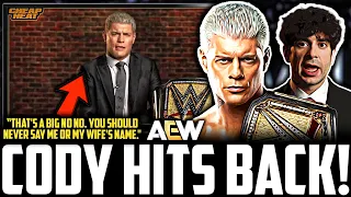 WWE Cody Rhodes SHOOTS On AEW SHOTS AGAINST HIM? | AEW Tony Khan vs The Elite AUTHORITY FIGURE PLANS