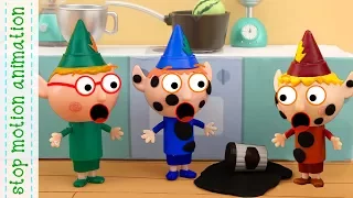 Best cake. Ben & Holly's Little Kingdom toys. Stop motion animation. New english episodes 2018 HD