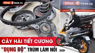 Nghệ sĩ Tiết Cương làm nồi xe AB tại Shop2banh.vn | Chạy nhẹ, lên ga bốc