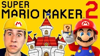 I BUILT PEACH'S CASTLE IN MARIO MAKER 2! | Super Mario Maker 2 Gameplay