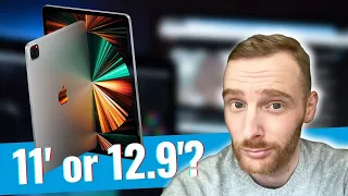 iPad Pro 2021 11 vs 12.9 inch display choice