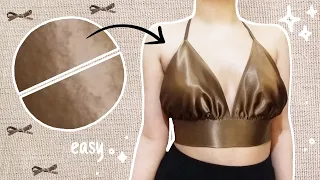 Wow 💥 Very Easy Bra Sewing in All Sizes - No Pattern! Sewing Tips and Tricks.