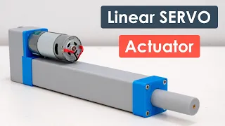 3D Printed Linear Servo Actuator with Position Feedback