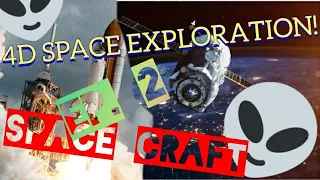 4D SPACE EXPLORATION || Ep. 2 - Looking at SPACE CRAFT in VR with Agent M (LAUNCH ANIMATIONS!)