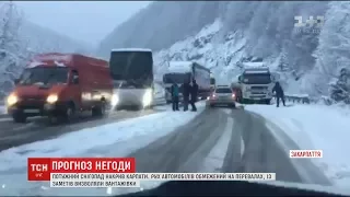 Штормове попередження в Карпатах. На високогір’ї зберігається небезпека лавин