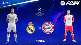 FIFA 24 - Real Madrid vs Bayern Munich | UEFA Champions League Final | PS5™ [4K60]