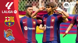 FC 24 | FC BARCELONA vs. REAL SOCIEDAD | LALIGA EA Sports [PS5]