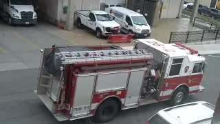 JC Engine 1 and 2 at Wilson Hospital