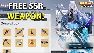 Free SSR Weapon In Tower Of Fantasy! Who To Pick?