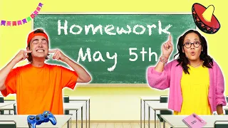 Homework CHALLENGE With Ellie and Friends | The Ellie Sparkles Show