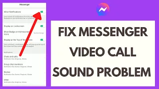 How to Fix Messenger Video Call Sound Problem