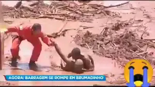 Que imagem forte 😰😰 muito triste 😭😭😭😭😭 Brumadinho MG