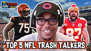 Super Bowl Champion Orlando Brown Jr. Ranks the Top 5 Trash Talkers in the NFL, | Dan Le Batard Show