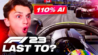 F1 23: Canada Last to First Challenge in 5 Laps?! 110% AI