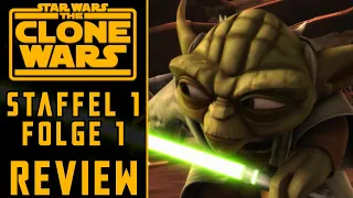 Star Wars: The Clone Wars Review | S01E01 | Der Hinterhalt | Star Wars Review