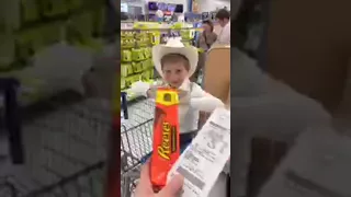 Mason Ramsey Singing at Walmart in Clarksville, TN - Jan. 2017