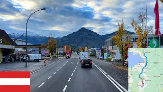 Driving in Austria: Hörbranz to Dornbirn Scenic Route