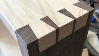 Hand Cutting Dovetails | A Built in Bench Seat II