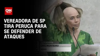 Vereadora de SP tira peruca para se defender de ataques | CNN NOVO DIA