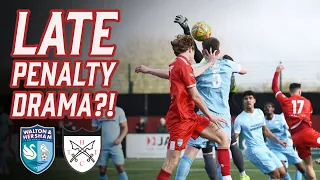 LATE PENALTY DRAMA?! W&H vs Hanwell Town | Full Highlights