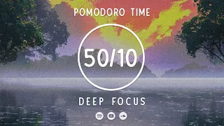 50 Minute Timer 📚 Focus 3 Hours 📚 Lofi Pomodoro Timer 50/10 📚 3 x 50 min
