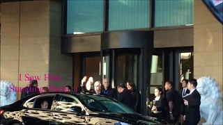 Paul McCartney at the hotel - Tokyo, on his way out to his concert