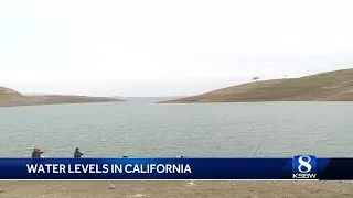 Looking at reservoir levels in California