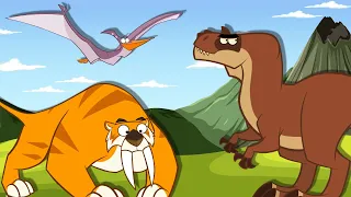 I'm A Dinosaur - Apatosaurus The Funny Dinosaur | Dinosaur cartoon for kids