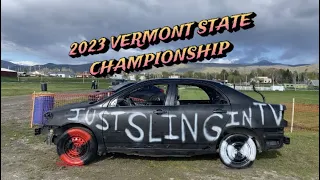 2023 Vermont State Championship Demolition Derby