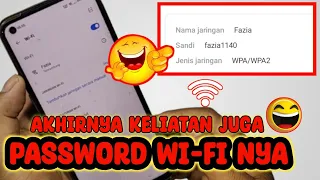 Cara Mengetahui Kata Sandi Wifi yang sudah terhubung tanpa aplikasi