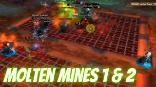 Molten Mines 1 & 2 | Evolved Perfect World | PWI