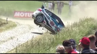 Rallye de Wervik 2023 crashes and show