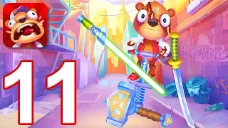 Despicable Bear - Gameplay Walkthrough Part 11 - All Weapons (iOS)