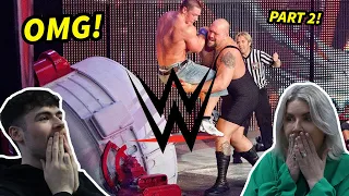 WWE OMG Moments Compilation (Part 2) | British Family Reacts!