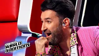 Jaw-Dropping Blind Auditions that SHOCKED The Voice Coaches