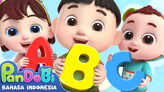 Belajar Alfabet | Ayo Kita Pergi Ke Pesta ABC Bersama | Lagu Anak | Super Pandobi Bahasa Indonesia