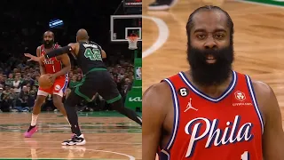 James Harden hits insane game winner from 3 vs Celtics in Game 1