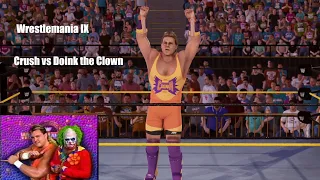 WWF Wrestlemania IX - Crush vs Doink the Clown