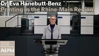 Dr. Eva Hanebutt-Benz – Know-How Upriver, Downriver: Printing and Books in the Rhine-Main Region