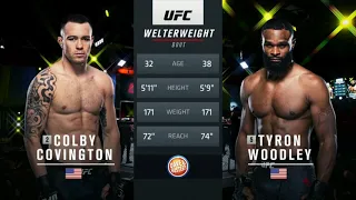 UFC Vegas 11: Covington vs. Woodley (Full Fight Highlights)