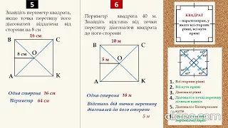 Квадрат та його властивості