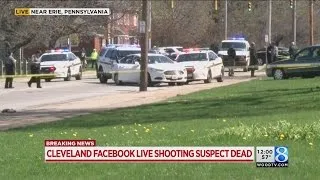 Suspect in Facebook video killing shoots himself to death