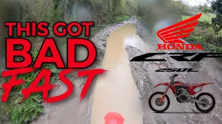 This is why you SHOULDN'T ride solo 🤯❌️ Motovlog • Honda CRF250L