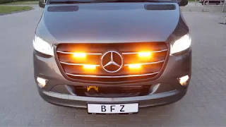 Mercedes Sprinter 907 519 V6 VB Airsuspension Autotransporter LED Holland 5,5T