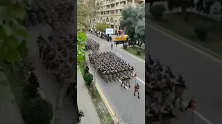 TURKİSH ARMY commando brigade impressive hell march AZERBAİJAN / Türk Komandosu Azerbaycan'da