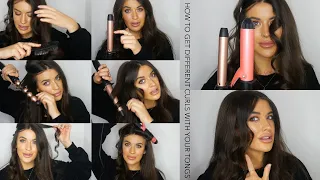 How to CHOOSE and USE your CURLING IRON or WAND for Different styles | Eleise
